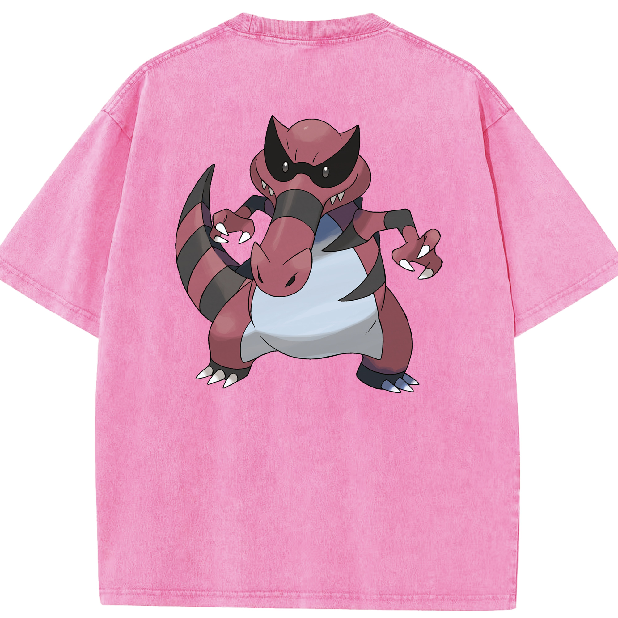 （画像用） ポケットモンスター Pokémon 綿100% ヴィンテージ風 半袖Tシャツ（背面プリント）
